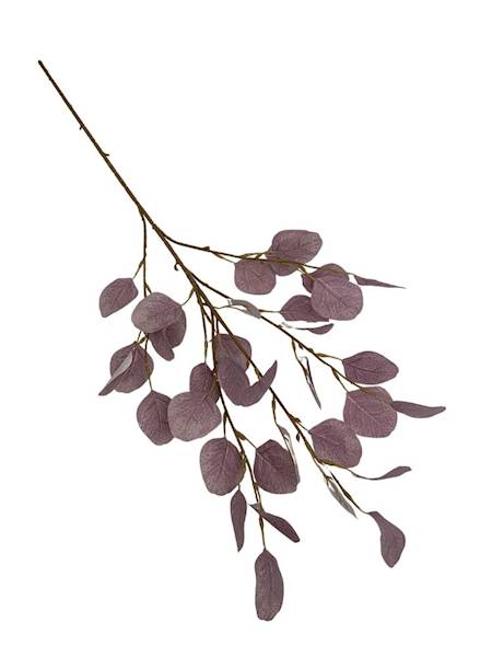 Eukaliptus gałązka 56 cm fioletowy