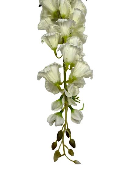 Gałązka dzwoneczki 96 cm białe