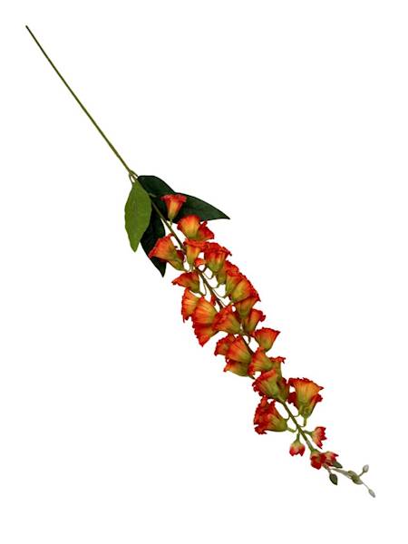 Gałązka dzwoneczki 96 cm pomarańcz