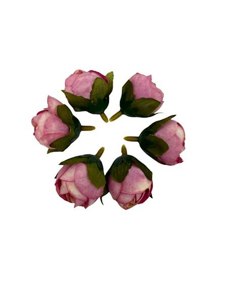 Pełnik główka zestaw 6 sztuk różowy