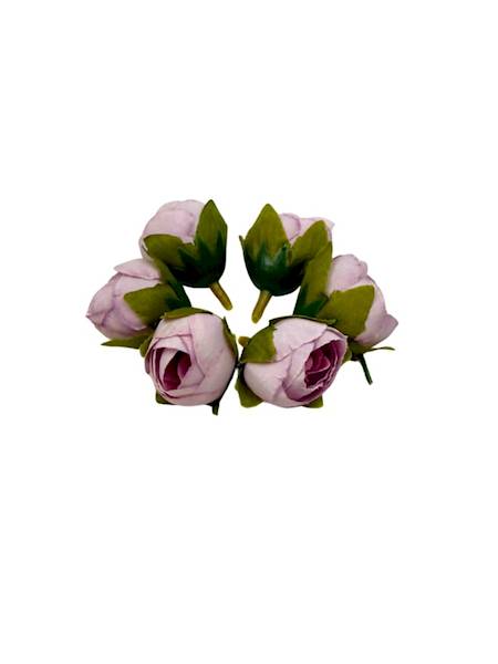 Pełnik główka zestaw 6 sztuk jasny fiolet