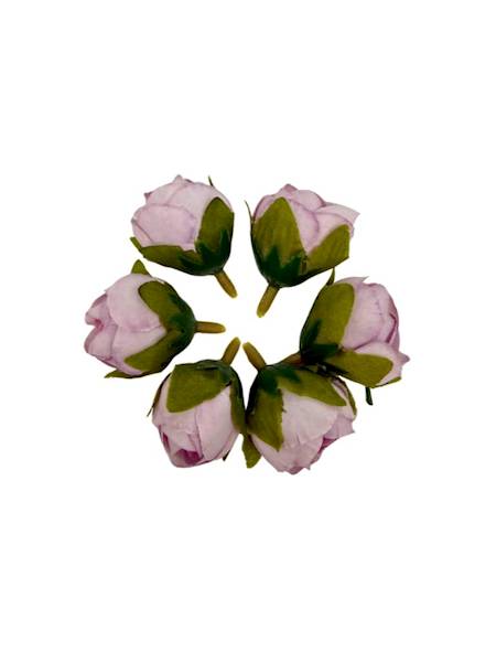 Pełnik główka zestaw 6 sztuk jasny fiolet