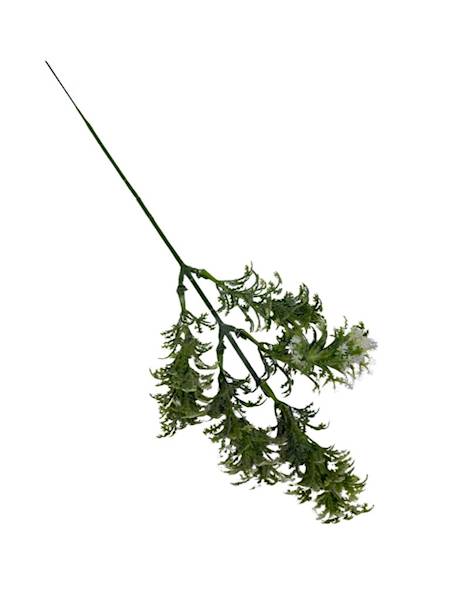 Wodorosty gałązka 32 cm zielono białe