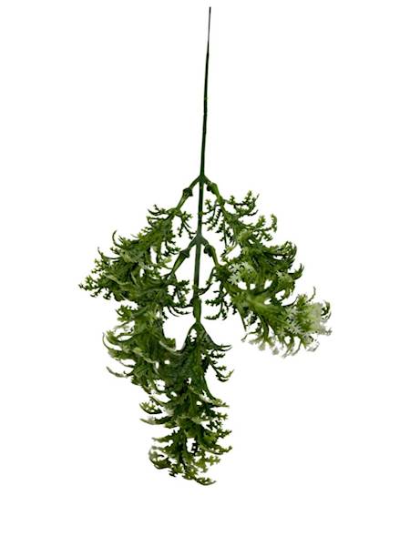 Wodorosty gałązka 32 cm zielono białe