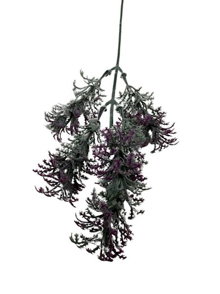 Wodorosty gałązka 32 cm fioletowe