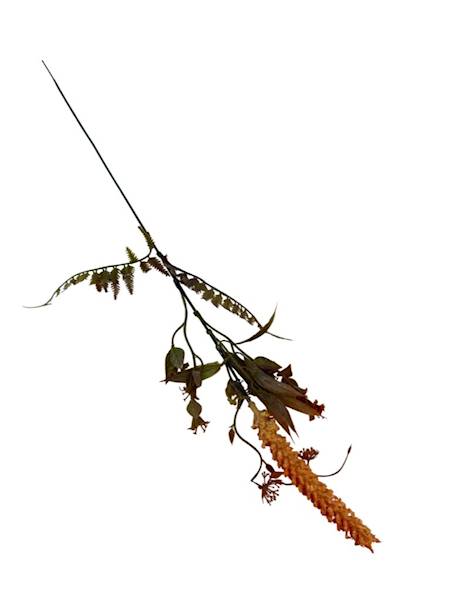 Dodatek jesienny gałązka 50 cm pomarańcz