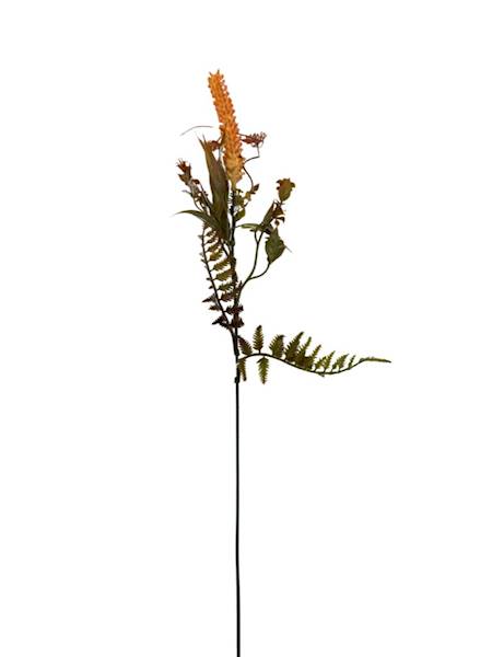 Dodatek jesienny gałązka 50 cm pomarańcz