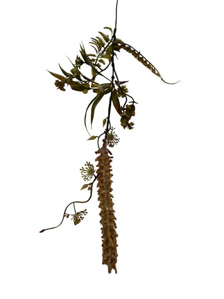 Dodatek jesienny gałązka 50 cm beż