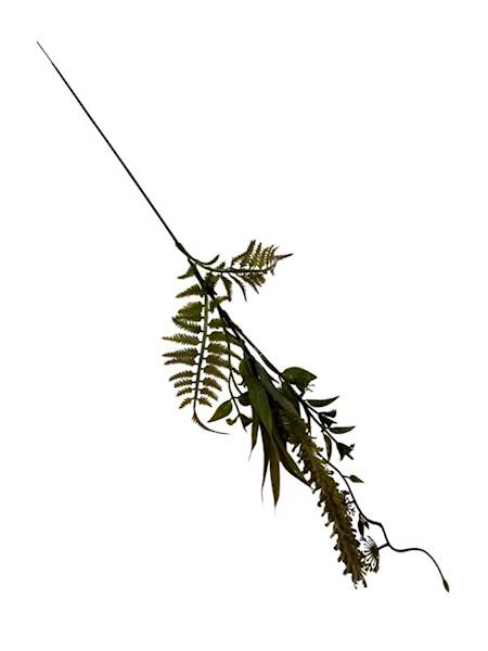 Dodatek jesienny gałązka 50 cm zielony