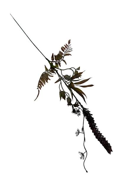 Dodatek jesienny gałązka 50 cm fiolet