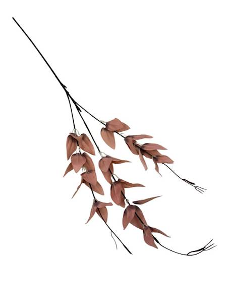 Ruskus gałązka 67 cm brudny róż