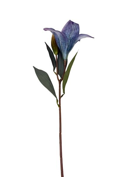 Lilia gałązka 50 cm fiolet i niebieski