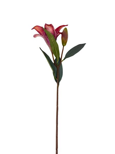 Lilia gałązka 50 cm czerwony i róż