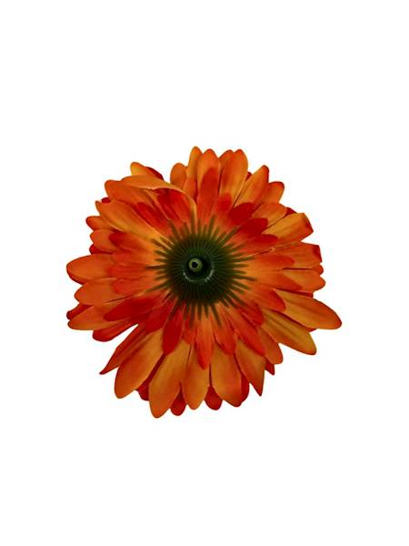 Gerbera główka 10 cm pomarańczowa