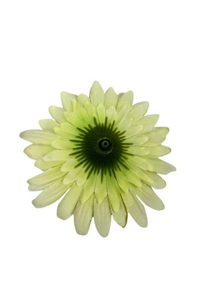 Gerbera główka 10 cm jasny zielony