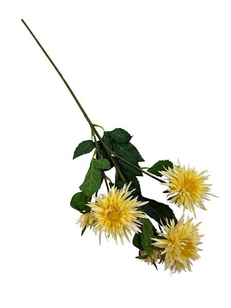 Aster gałązka 72 cm żółty