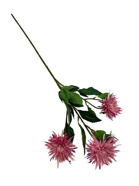 Aster gałązka 72 cm brudny róż