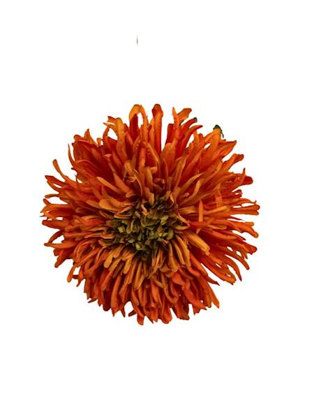Chryzantema gałązka 72 cm pomarańczowa