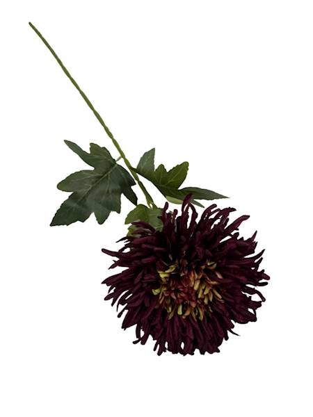 Chryzantema gałązka 72 cm bordo