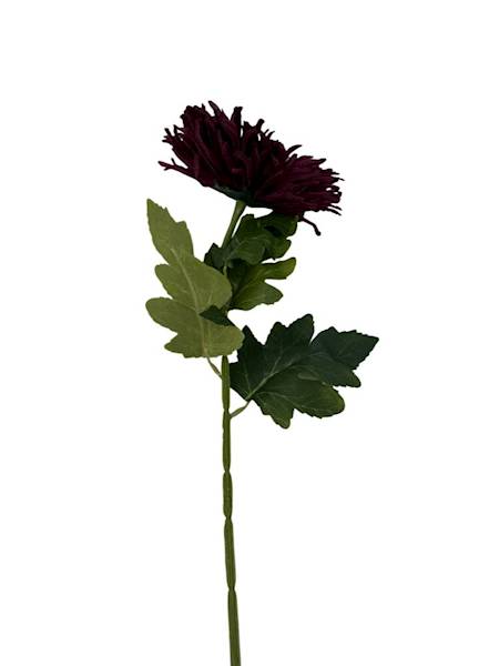 Chryzantema gałązka 72 cm bordo