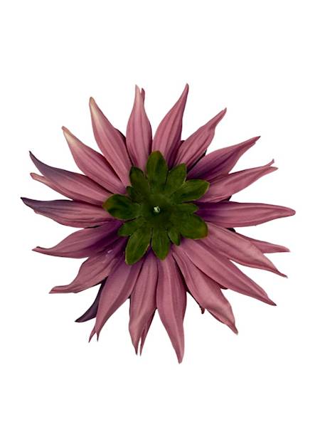 Dalia główka 18 cm brudny fiolet