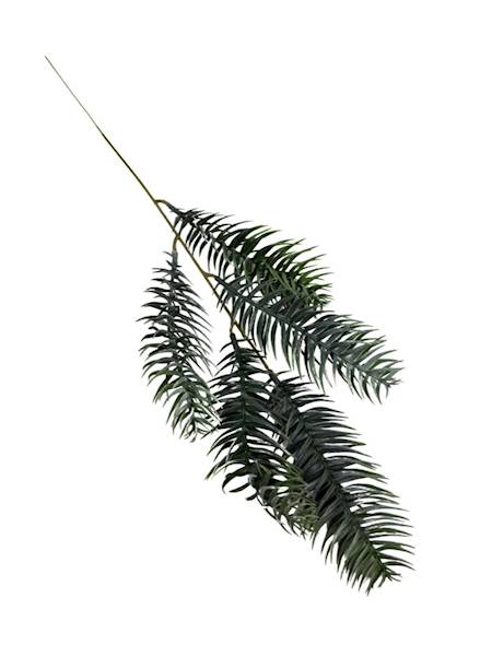 Dodatek gałązka 52 cm zielony bielony