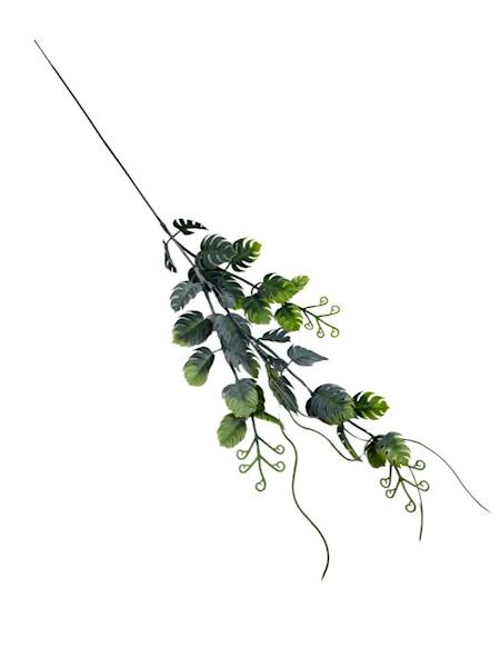 Dodatek monstera 54 cm zielony bielony