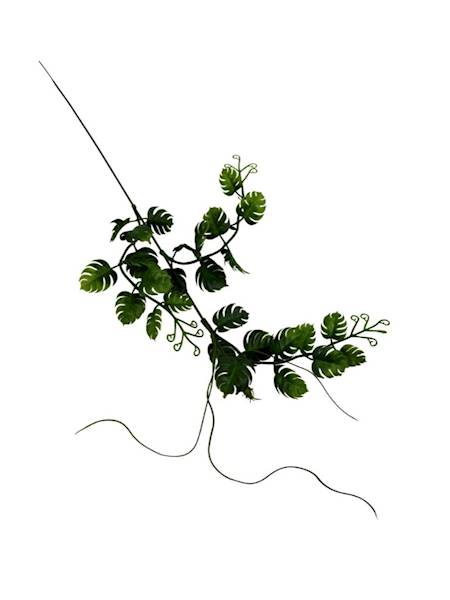 Dodatek monstera 54 cm szary