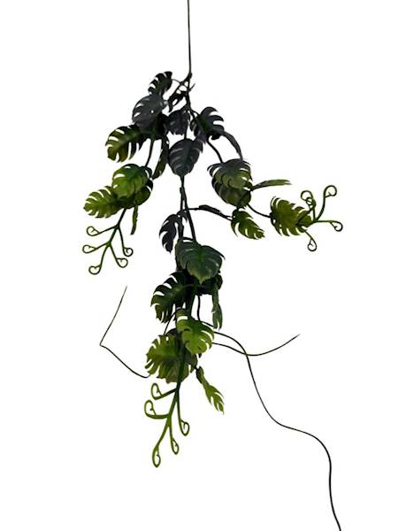 Dodatek monstera 54 cm szary