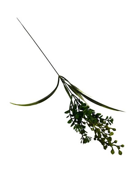 Dodatek kulki gałązka 45 cm zielony