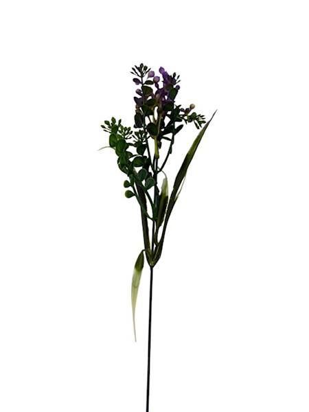 Dodatek kulki gałązka 45 cm fiolet