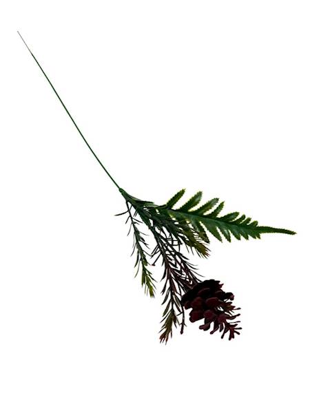 Dodatek szyszka 44 cm bordo