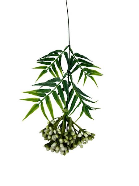 Dodatek gałązka 54 cm biały