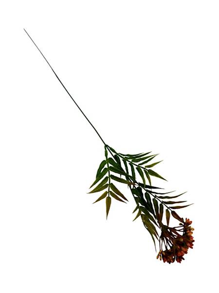 Dodatek gałązka 54 cm pomarańczowy