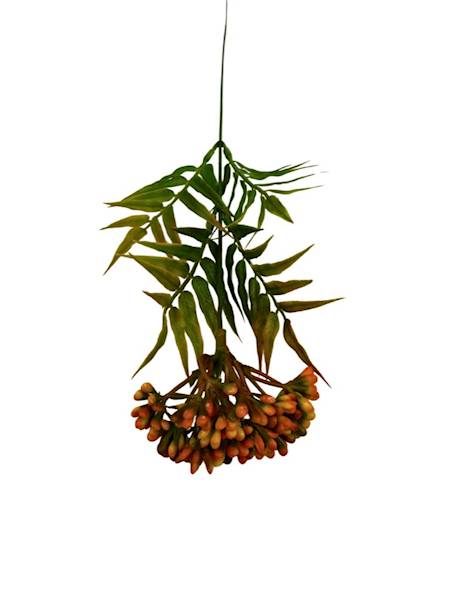 Dodatek gałązka 54 cm pomarańczowy