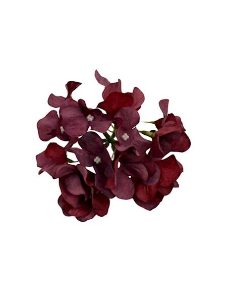 Hortensja główka 13 cm jasne bordo