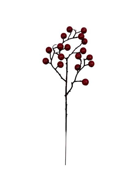 Gałązka kulki czerwone 30 cm