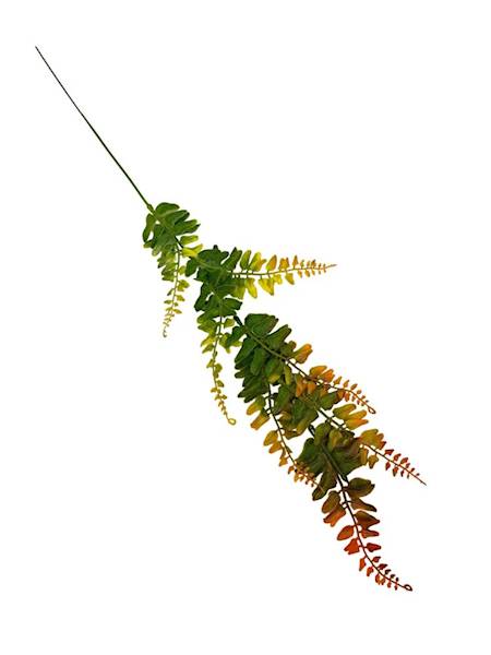 Paproć gałązka 60 cm pomarańczowa