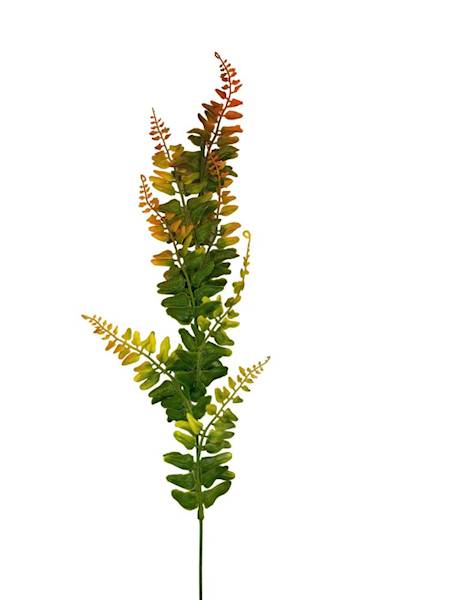 Paproć gałązka 60 cm pomarańczowa