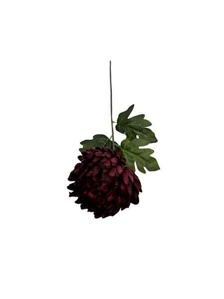 Chryzantema gałązka 70 cm bordowa