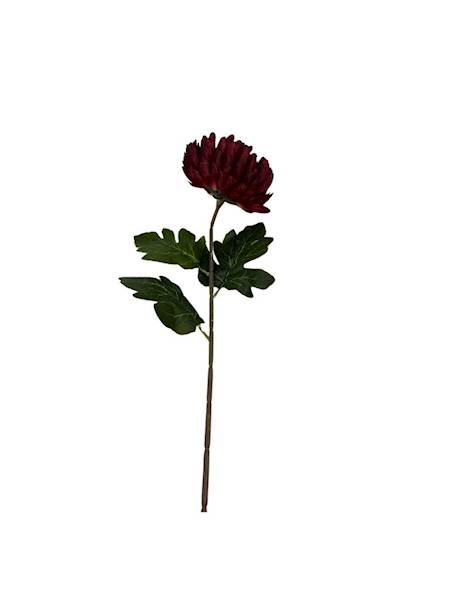 Chryzantema gałązka 70 cm bordowa