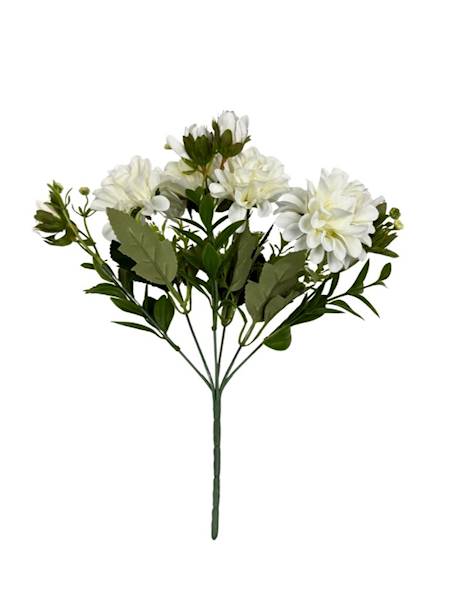 Bukiet cynia 32 cm biały