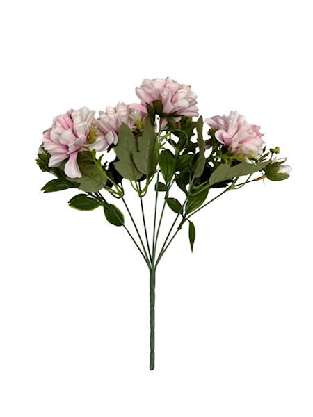 Bukiet cynia 32 cm delikatny róż