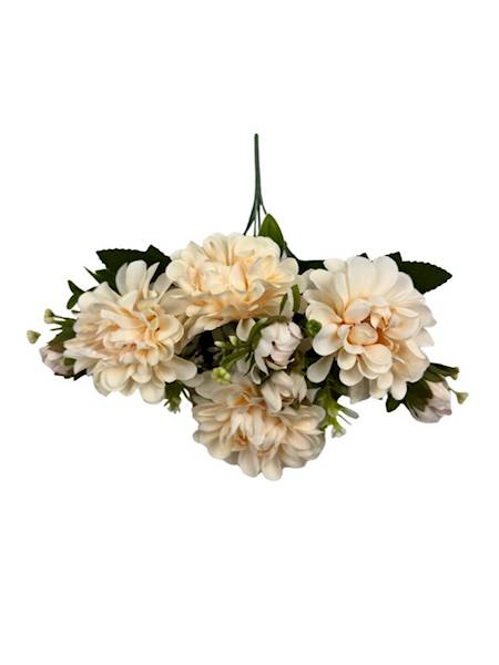 Bukiet cynia 32 cm jasna brzoskwinia