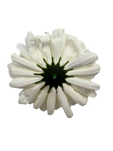 Chryzantema główka 13 cm biała