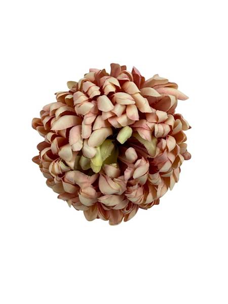 Chryzantema główka 13 cm pudrowy róż