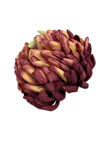 Chryzantema główka 13 cm bordo