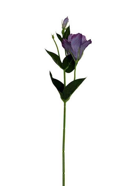 Eustoma gałązka 48 cm odcienie fioletu