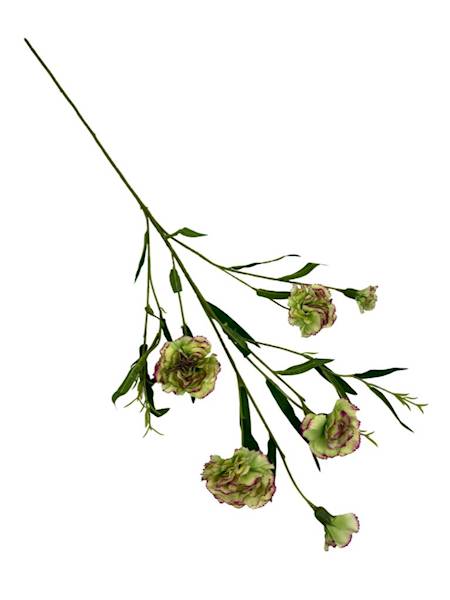 Goździk gałązka 73 cm zielony z różowym