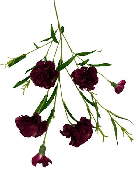 Goździk gałązka 73 cm bordo